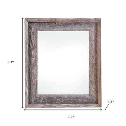 4" x 6" Gray Solid Wood Tabletop Picture Frame - Loft&Timber