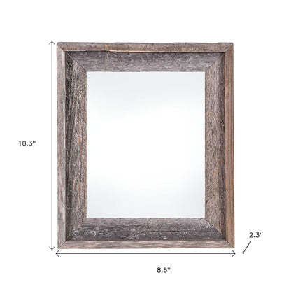 5" x 7" Gray Solid Wood Tabletop Picture Frame - Loft&Timber