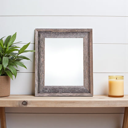 8" x 10" Gray Solid Wood Tabletop Picture Frame - Loft&Timber