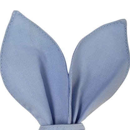 Maison Charlo | Easter Set of 4 Blue Sky Bunny Ears Napkin Rings | Dining Table Decor - Loft&Timber