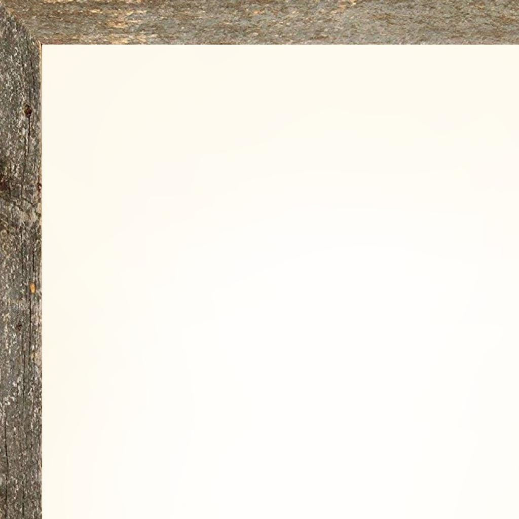 24" x 36" Gray Solid Wood Hanging Picture Frame - Loft&Timber