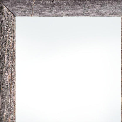 22" x 28" Gray Solid Wood Hanging Picture Frame - Loft&Timber