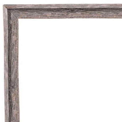 18" x 24" Gray Solid Wood Hanging Picture Frame - Loft&Timber