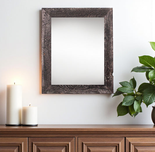 16" x 20" Black Solid Wood Hanging Picture Frame - Loft&Timber