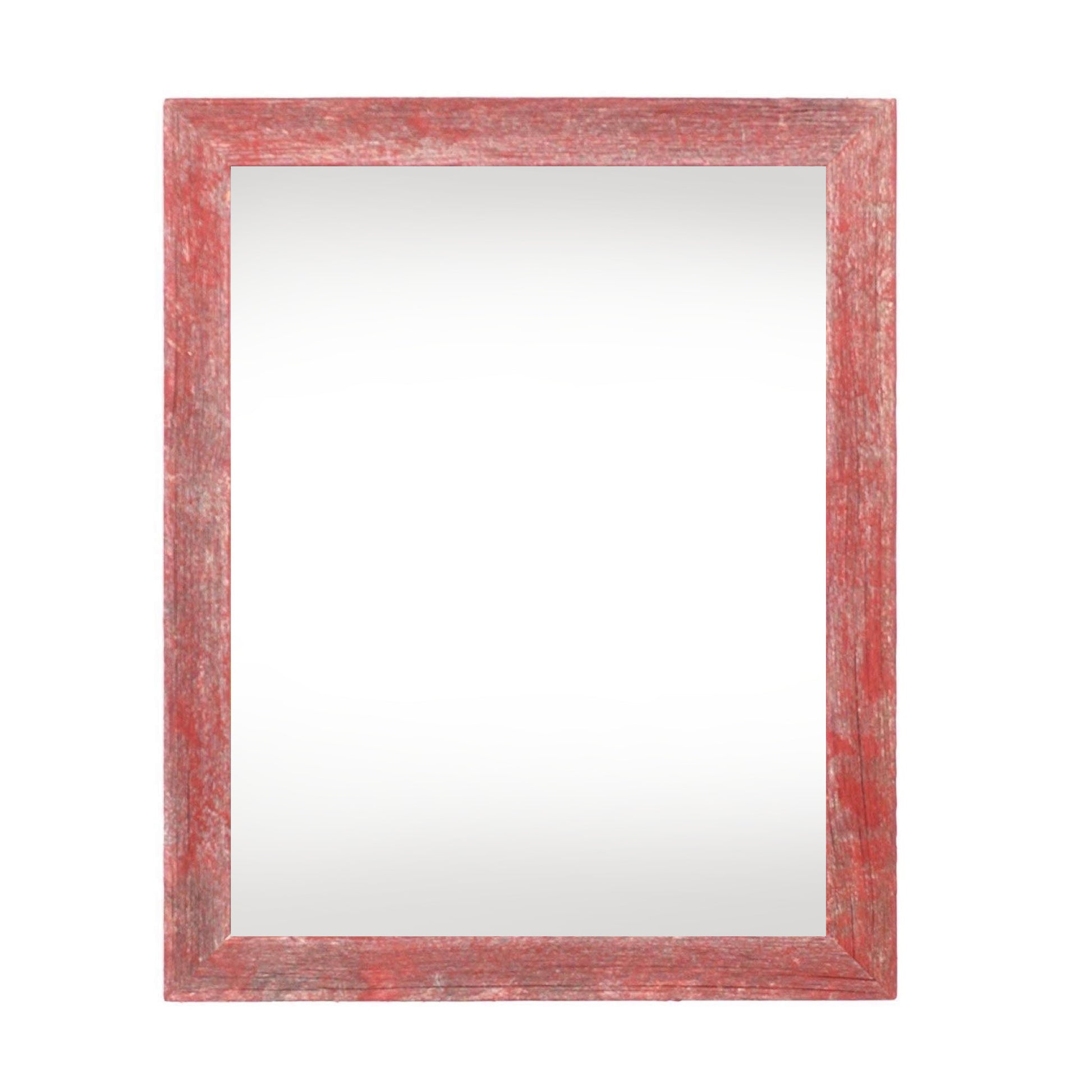 16" x 20" Red Solid Wood Hanging Picture Frame - Loft&Timber