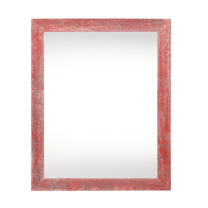 16" x 20" Red Solid Wood Hanging Picture Frame - Loft&Timber
