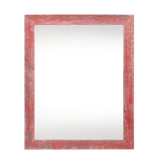 16" x 20" Red Solid Wood Hanging Picture Frame - Loft&Timber