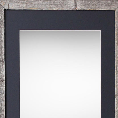 16" x 20" Black Solid Wood Hanging Picture Frame - Loft&Timber