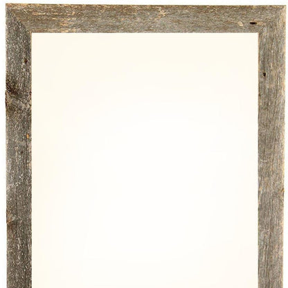 16" x 20" Gray Solid Wood Hanging Picture Frame - Loft&Timber