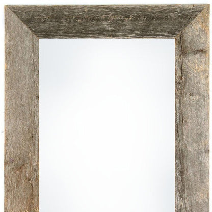 14" x 18" Gray Solid Wood Hanging Picture Frame - Loft&Timber