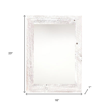 11" x 17" White Solid Wood Hanging Picture Frame - Loft&Timber