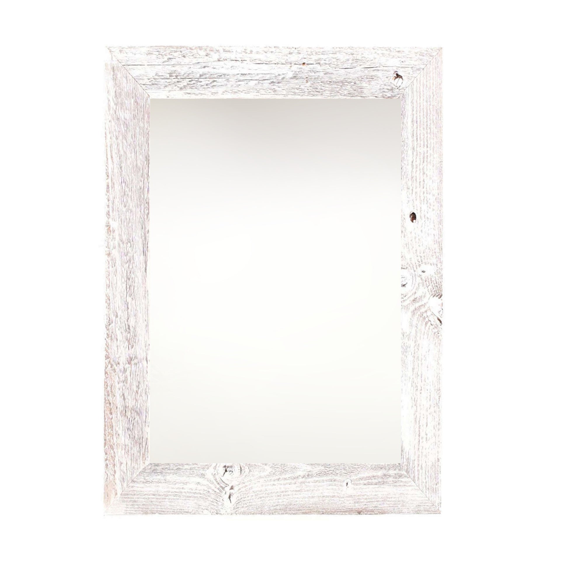 11" x 17" White Solid Wood Hanging Picture Frame - Loft&Timber