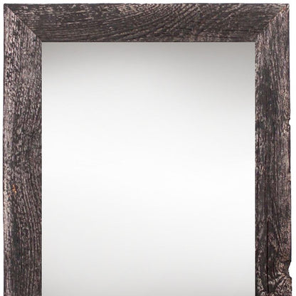 13" x 19" Black Solid Wood Hanging Picture Frame - Loft&Timber