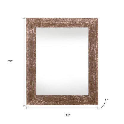 13" x 19" Espresso Solid Wood Hanging Picture Frame - Loft&Timber