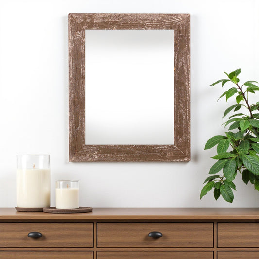 13" x 19" Espresso Solid Wood Hanging Picture Frame - Loft&Timber