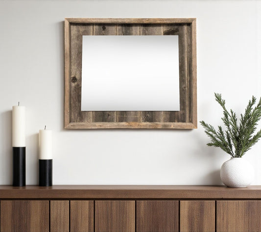 11" x 14" Gray Solid Wood Hanging Picture Frame - Loft&Timber