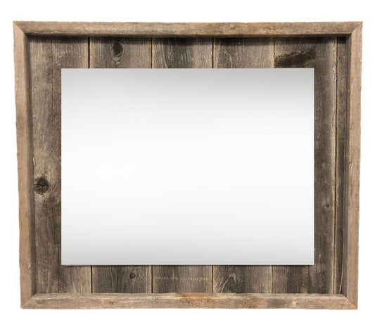 11" x 14" Gray Solid Wood Hanging Picture Frame - Loft&Timber