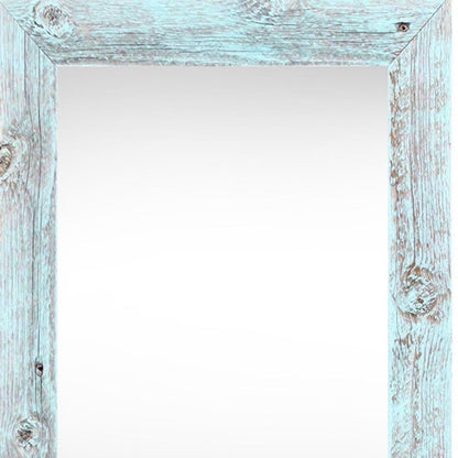11" x 17" Blue Solid Wood Hanging Picture Frame - Loft&Timber