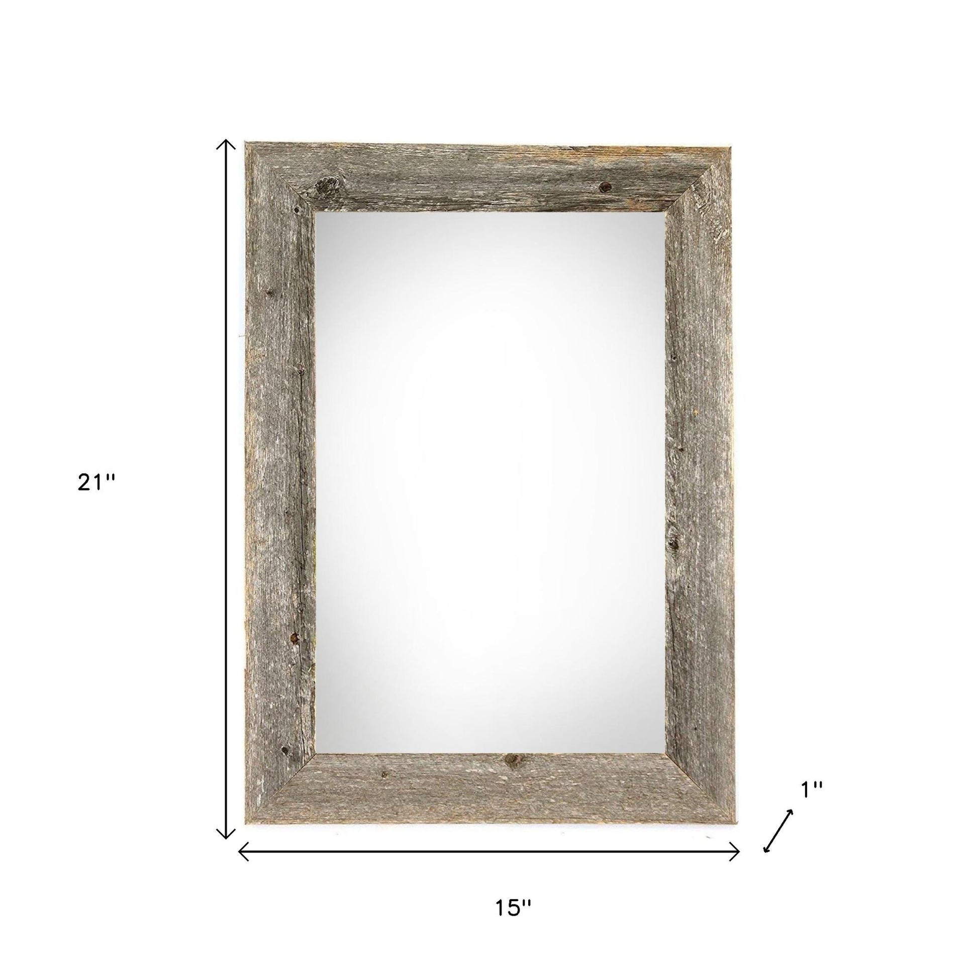 11" x 17" Gray Solid Wood Hanging Picture Frame - Loft&Timber