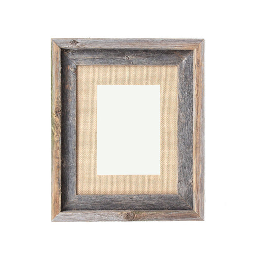 11" x 14" Brown Solid Wood Hanging Picture Frame - Loft&Timber