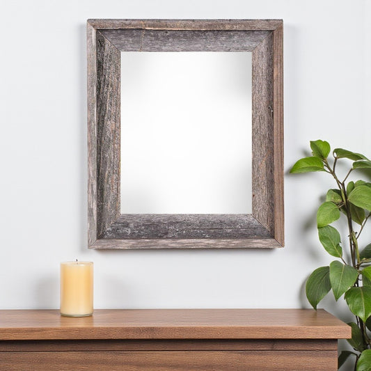 11" x 17" Gray Solid Wood Hanging Picture Frame - Loft&Timber