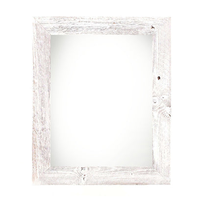 11" x 14" White Solid Wood Hanging Picture Frame - Loft&Timber
