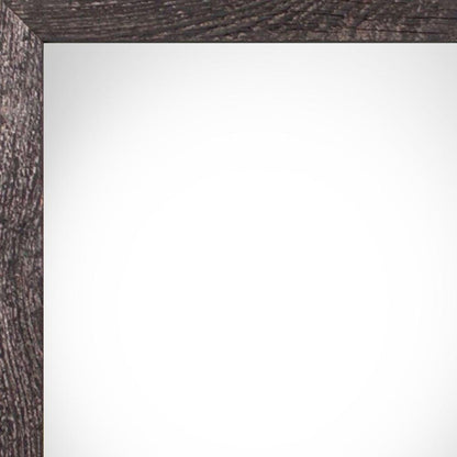 11" x 14" Black Solid Wood Hanging Picture Frame - Loft&Timber