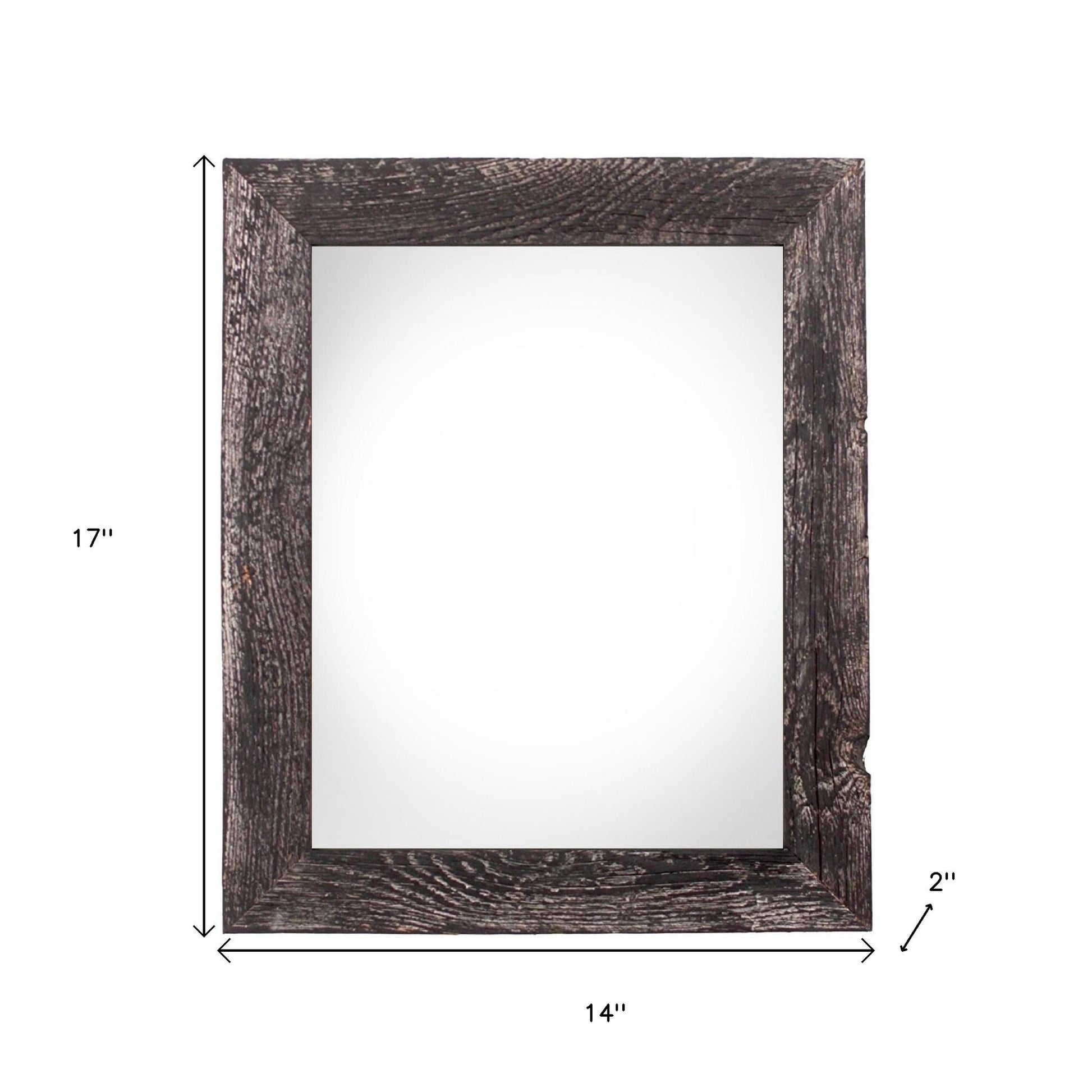 11" x 14" Black Solid Wood Hanging Picture Frame - Loft&Timber