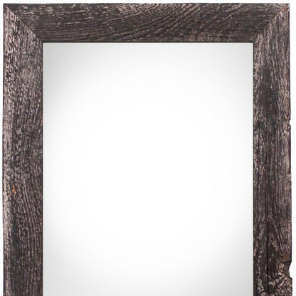 11" x 14" Black Solid Wood Hanging Picture Frame - Loft&Timber