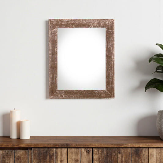 11" x 14" Espresso Solid Wood Hanging Picture Frame - Loft&Timber