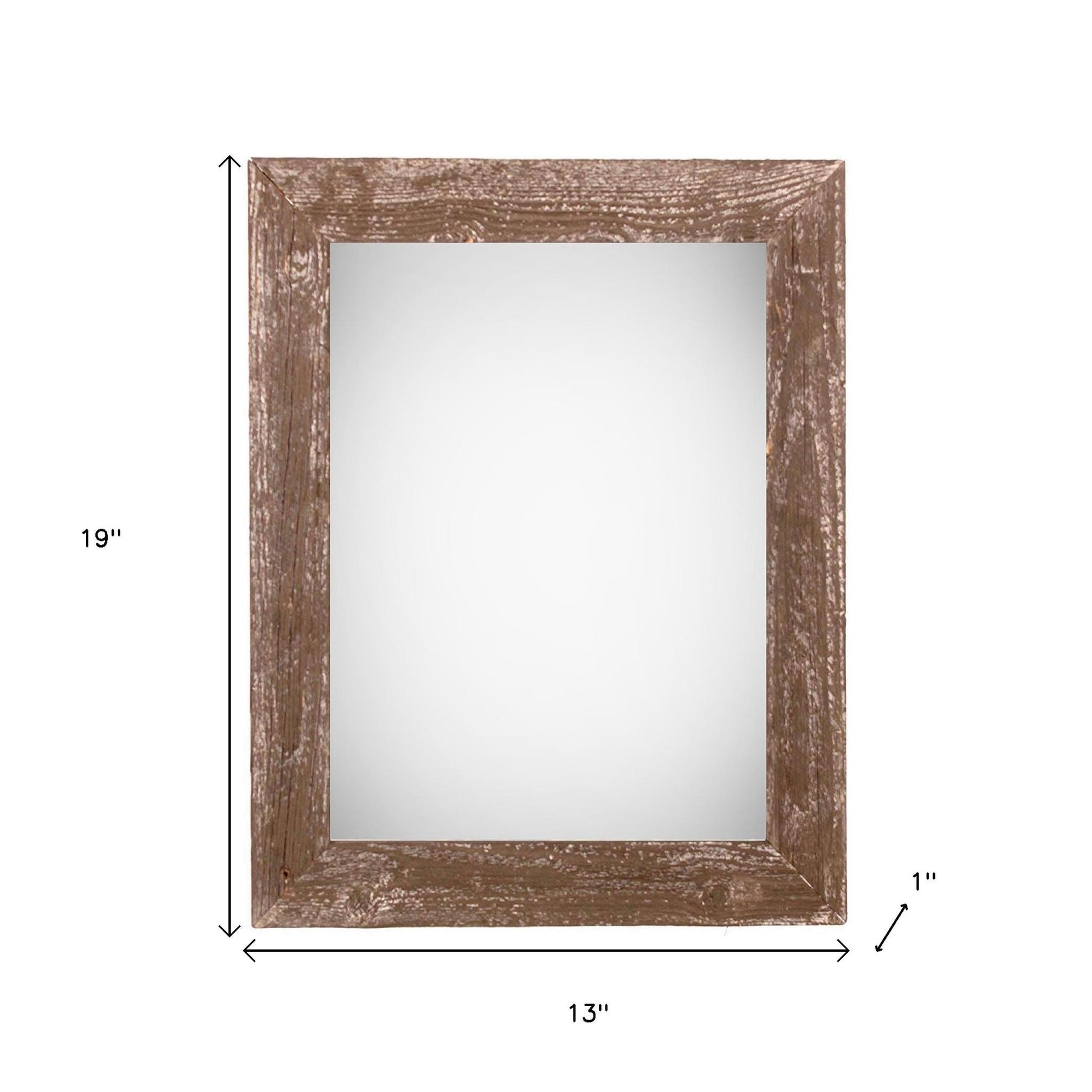 11" x 17" Espresso Solid Wood Hanging Picture Frame - Loft&Timber