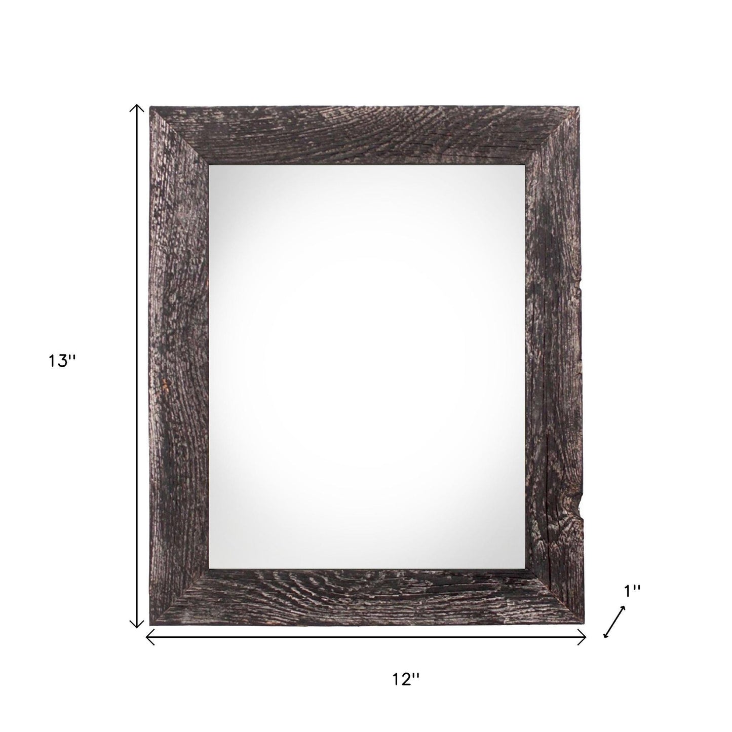 8" x 10" Black Solid Wood Tabletop Picture Frame - Loft&Timber