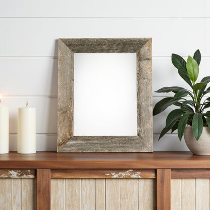 8" x 10" Gray Solid Wood Tabletop Picture Frame - Loft&Timber