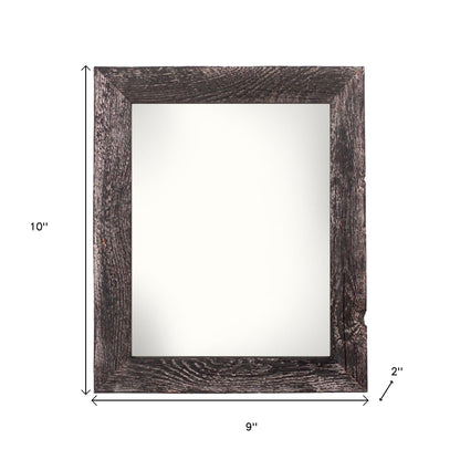 5" x 7" Black Solid Wood Tabletop Picture Frame - Loft&Timber