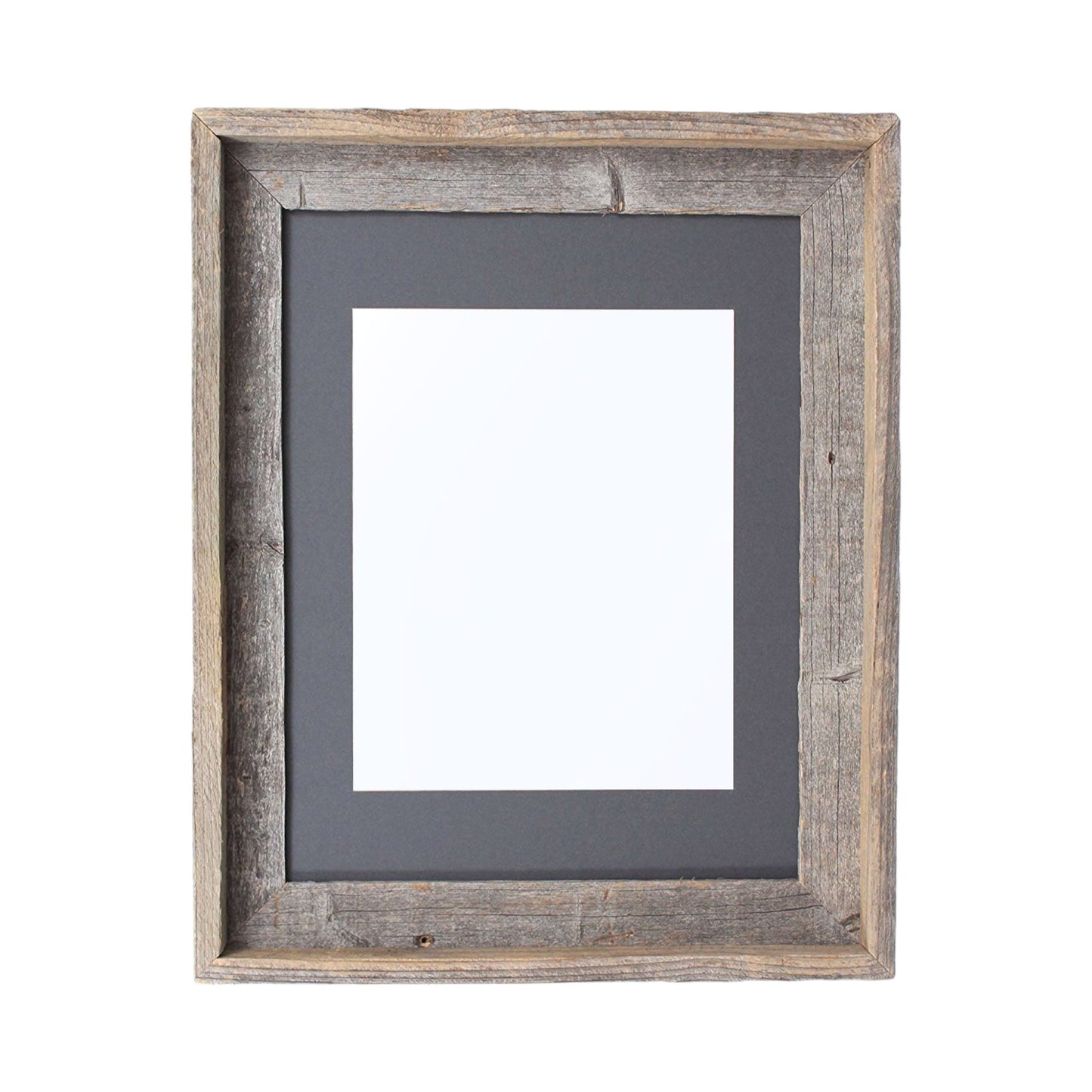 16" x 20" Gray Solid Wood Hanging Picture Frame - Loft&Timber