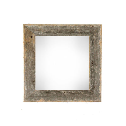 12" x 12" Gray Solid Wood Tabletop Picture Frame - Loft&Timber