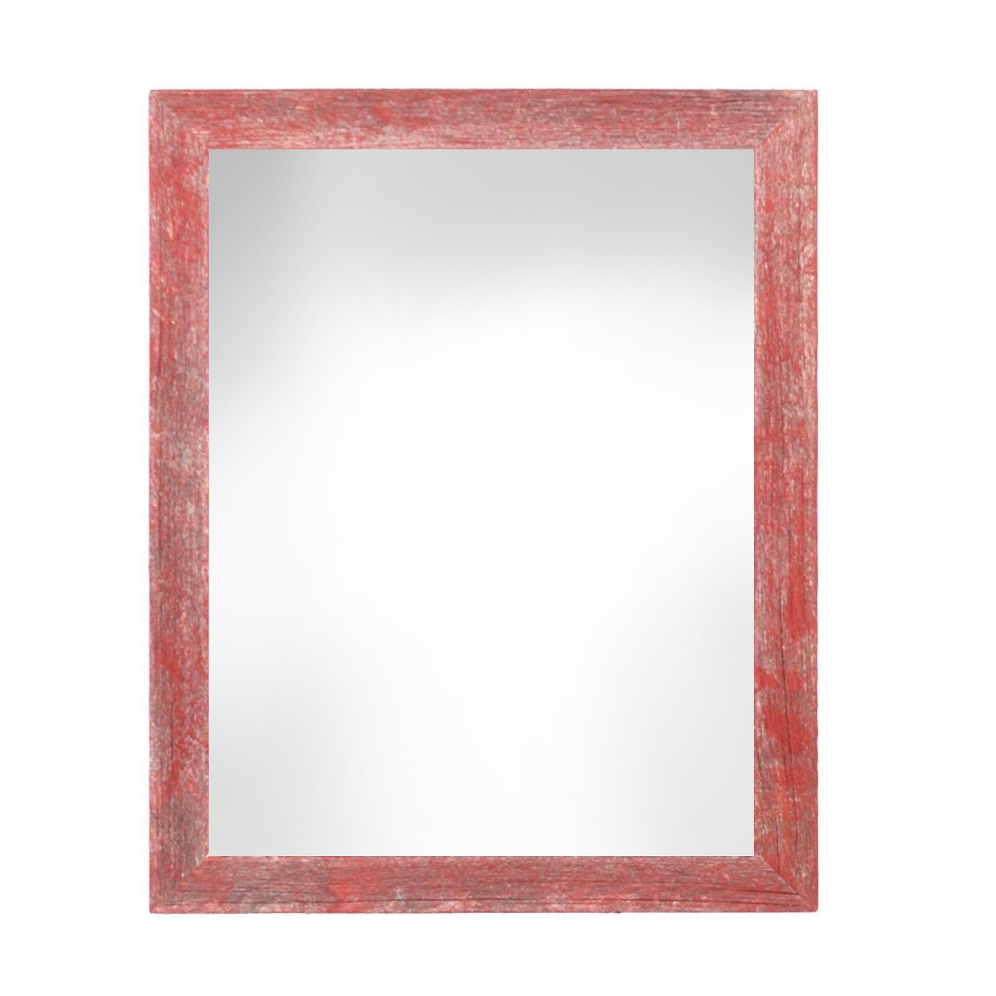 12" x 18" Red Solid Wood Hanging Picture Frame - Loft&Timber