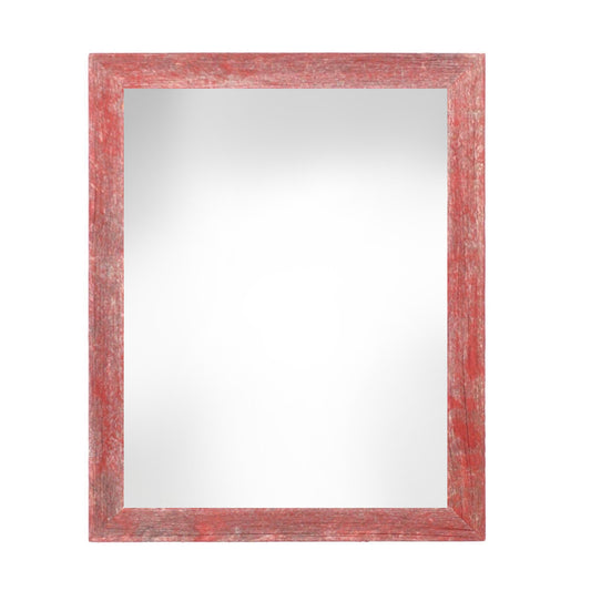 12" x 18" Red Solid Wood Hanging Picture Frame - Loft&Timber