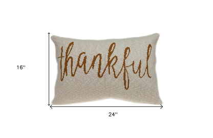 Thankful Decorative Pillow - Loft&Timber