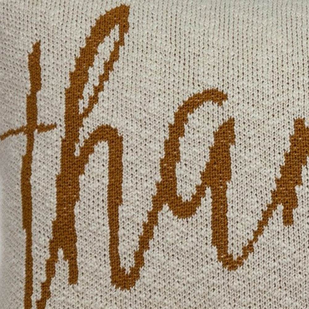 Thankful Decorative Pillow - Loft&Timber