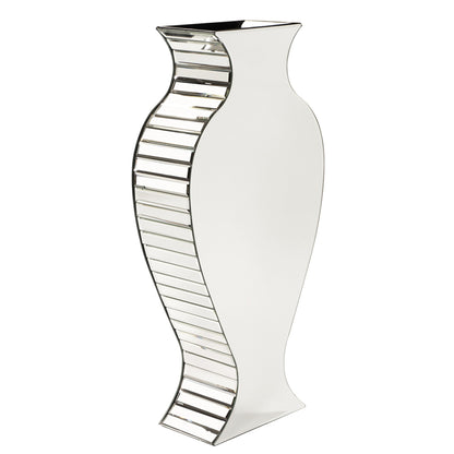 28" Clear Crystal Glass Table Vase - Loft&Timber