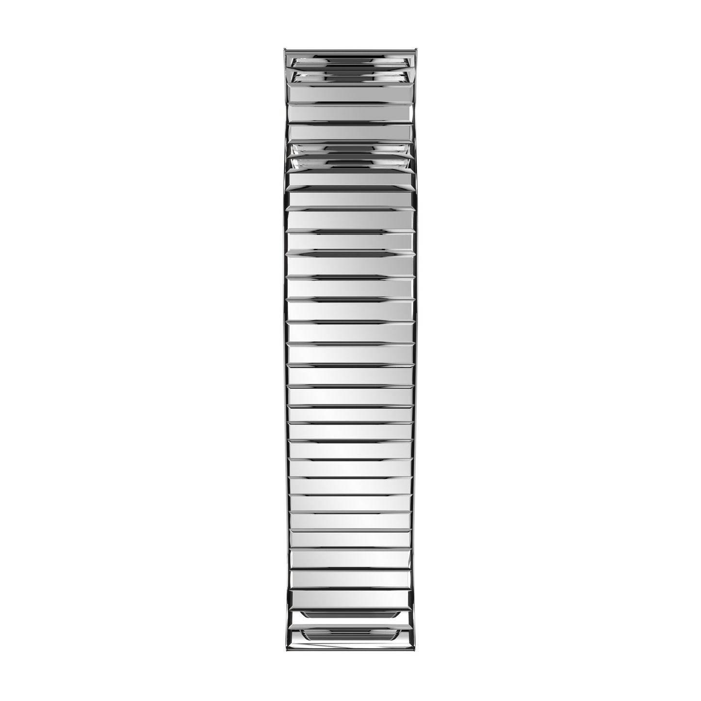 28" Clear Crystal Glass Table Vase - Loft&Timber