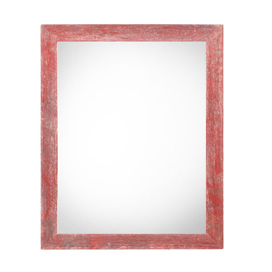 11" x 14" Red Solid Wood Hanging Picture Frame - Loft&Timber