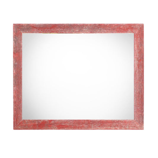 12" x 12" Red Solid Wood Tabletop Picture Frame - Loft&Timber