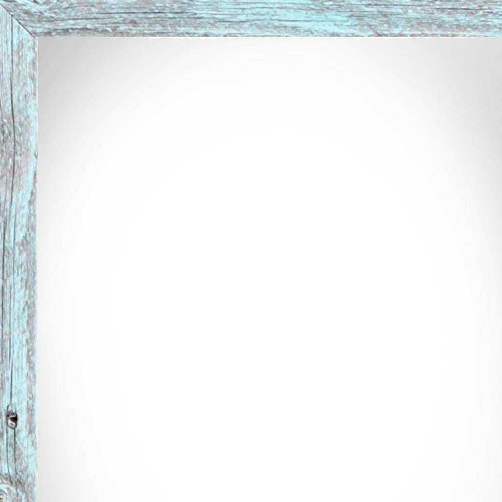 12" x 16" Blue Solid Wood Hanging Picture Frame - Loft&Timber