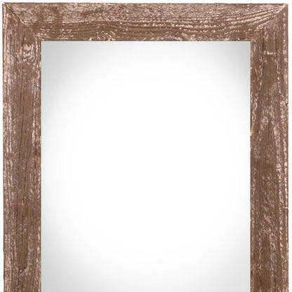 12" x 16" Brown Solid Wood Hanging Picture Frame - Loft&Timber