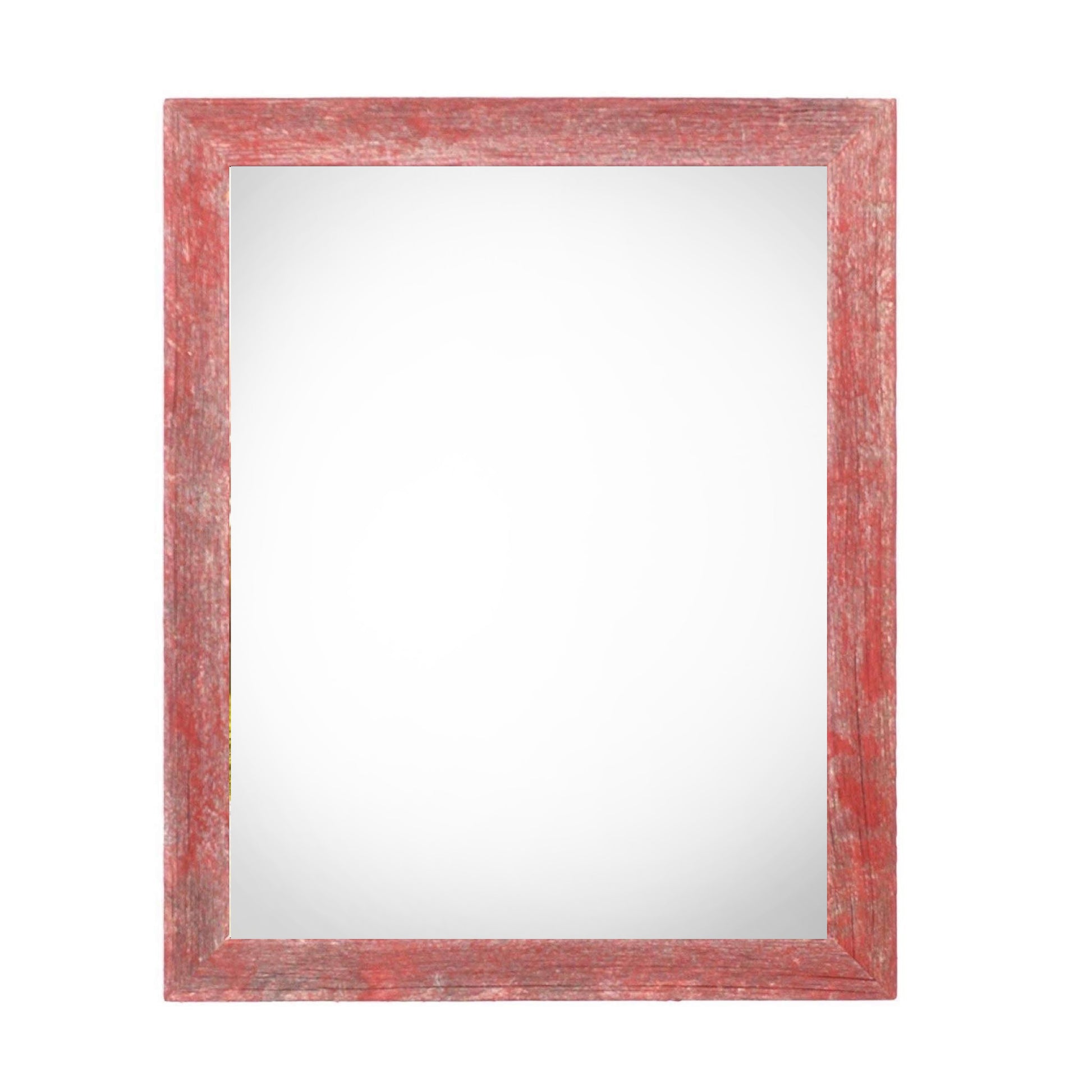 12" x 16" Red Solid Wood Hanging Picture Frame - Loft&Timber