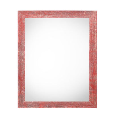 12" x 16" Red Solid Wood Hanging Picture Frame - Loft&Timber