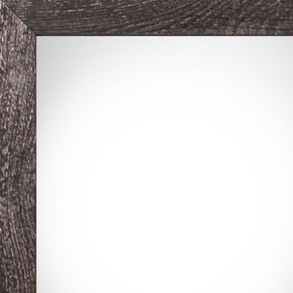 12" x 18" Black Solid Wood Hanging Picture Frame - Loft&Timber