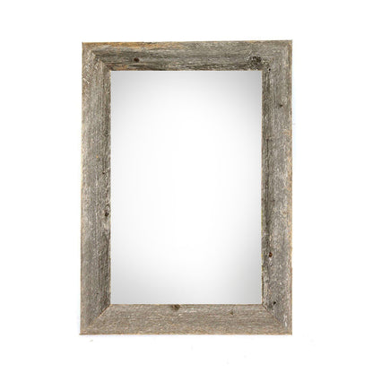 12" x 24" Gray Solid Wood Hanging Picture Frame - Loft&Timber